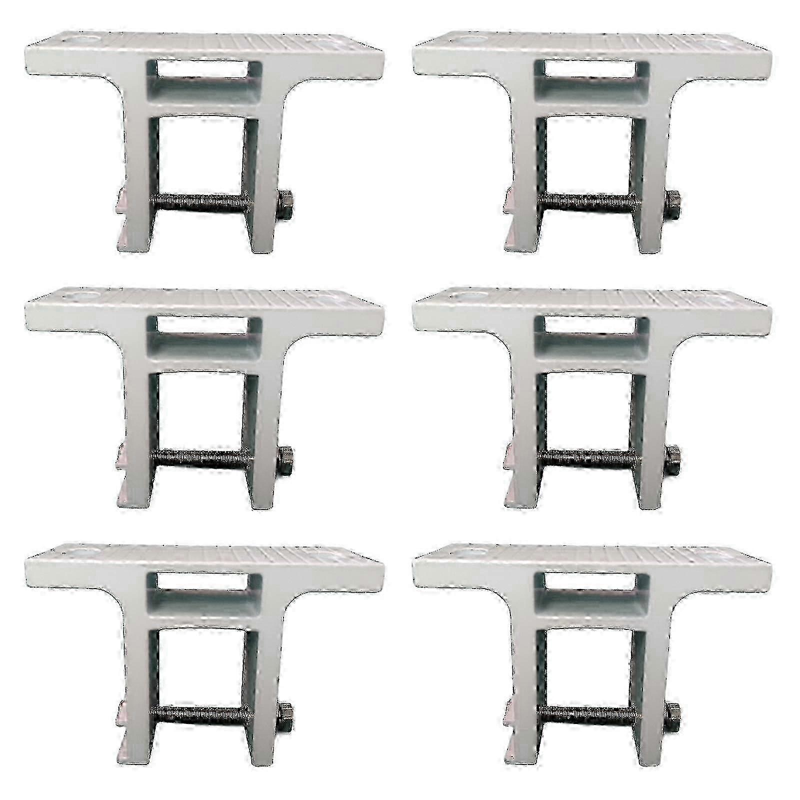 6 Pack Awning Wall Mounting Brackets Replacement for Deck, Garden, Patio
