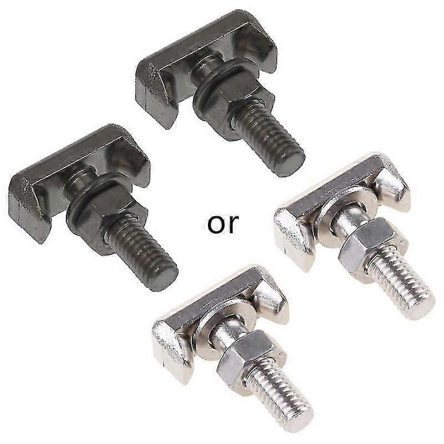 2Pcs/Set Automotive Battery Terminals Wearproof Car T-Bolt Replace 19116852