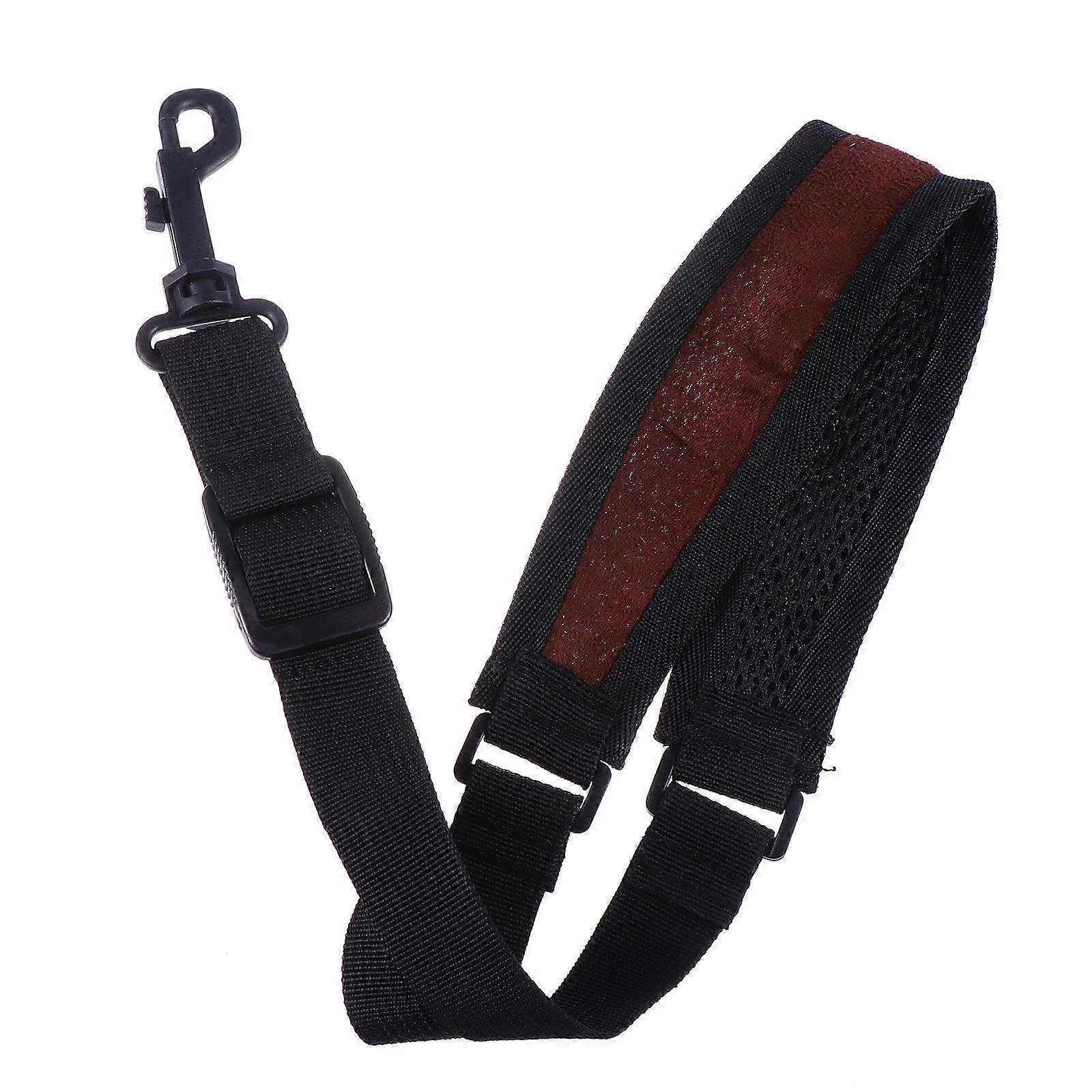 Sax Harness Coffee Color 48X5 Cm Size Fix Instrument For Musicians 1Set