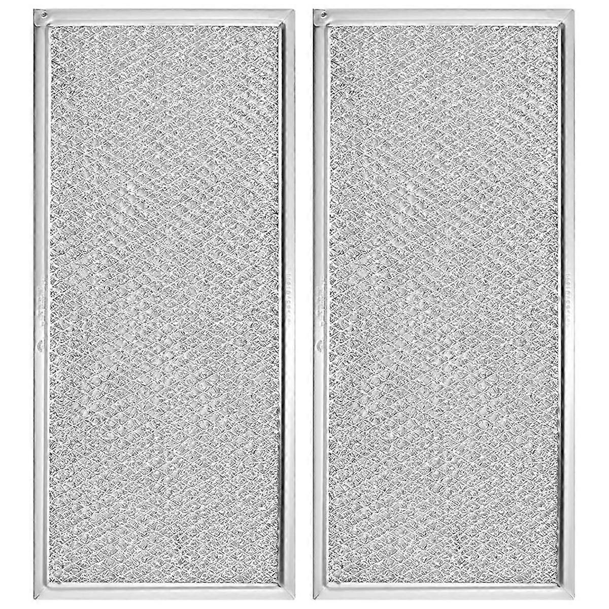 2PCS Microwave Grease Filter Aluminum Mesh Filter for 