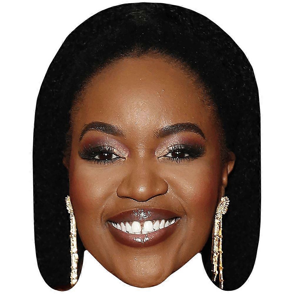 Ruva Ngwenya (Smile) Celebrity Mask, Flat Card Face