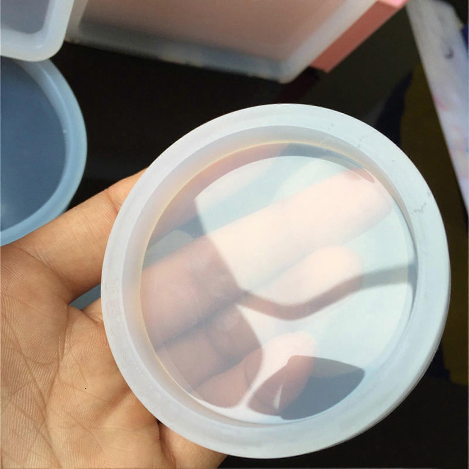 Yesbay DIY Epoxy Silicone Round Resin Casting Mold Coaster Craft ,Large Round