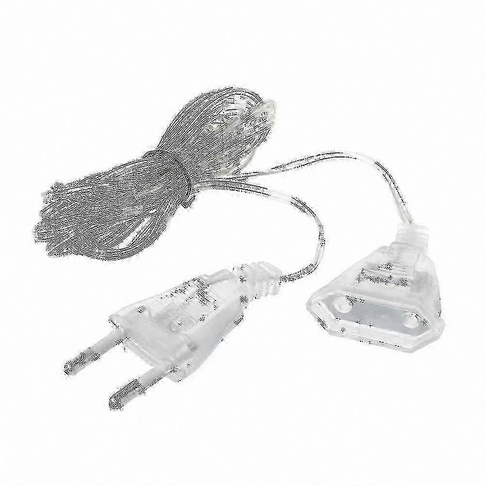 5m Power Extension Cord Transparent Standard