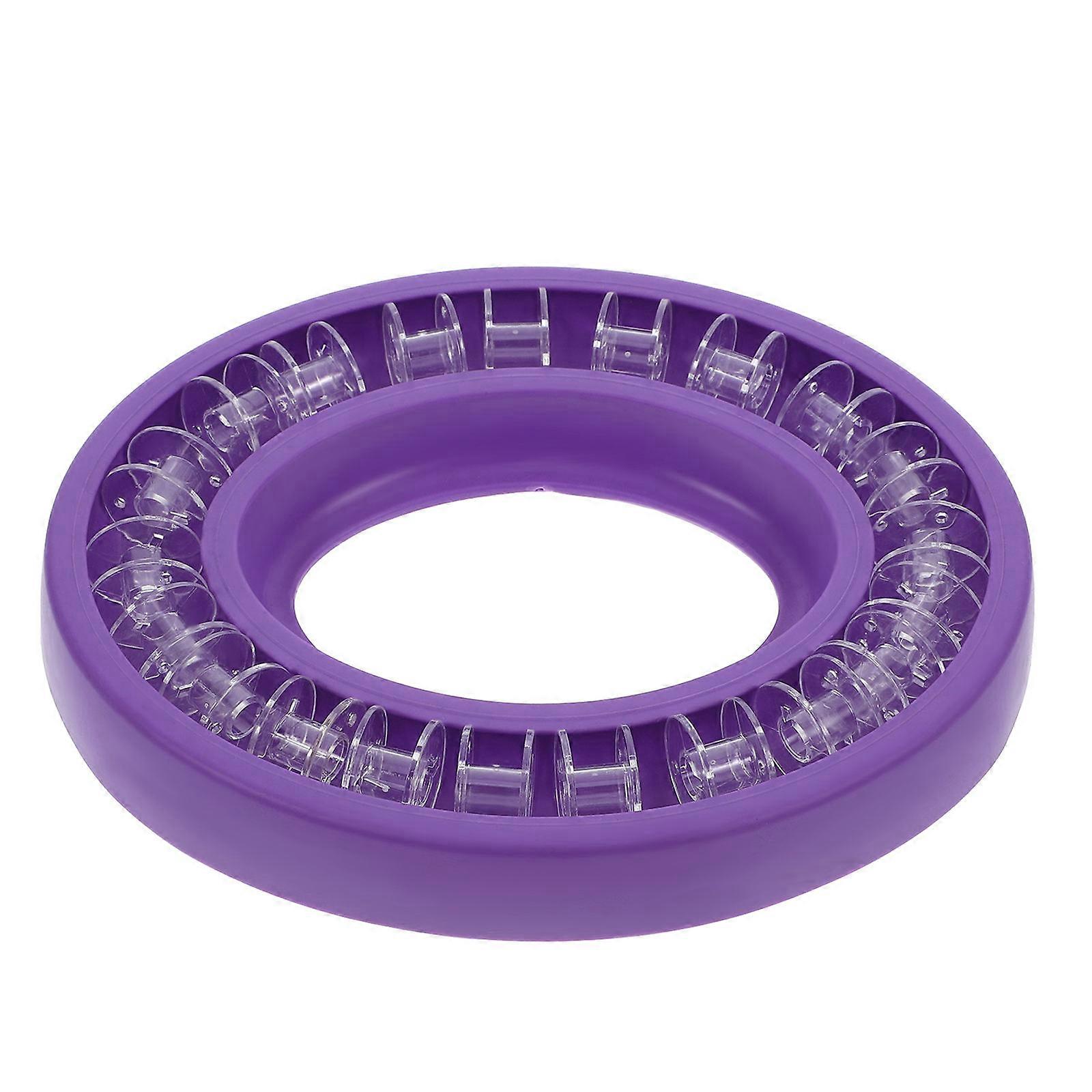 Bobbin Organizer Storage Container for Thread 1Set Purple Bobbin Case
