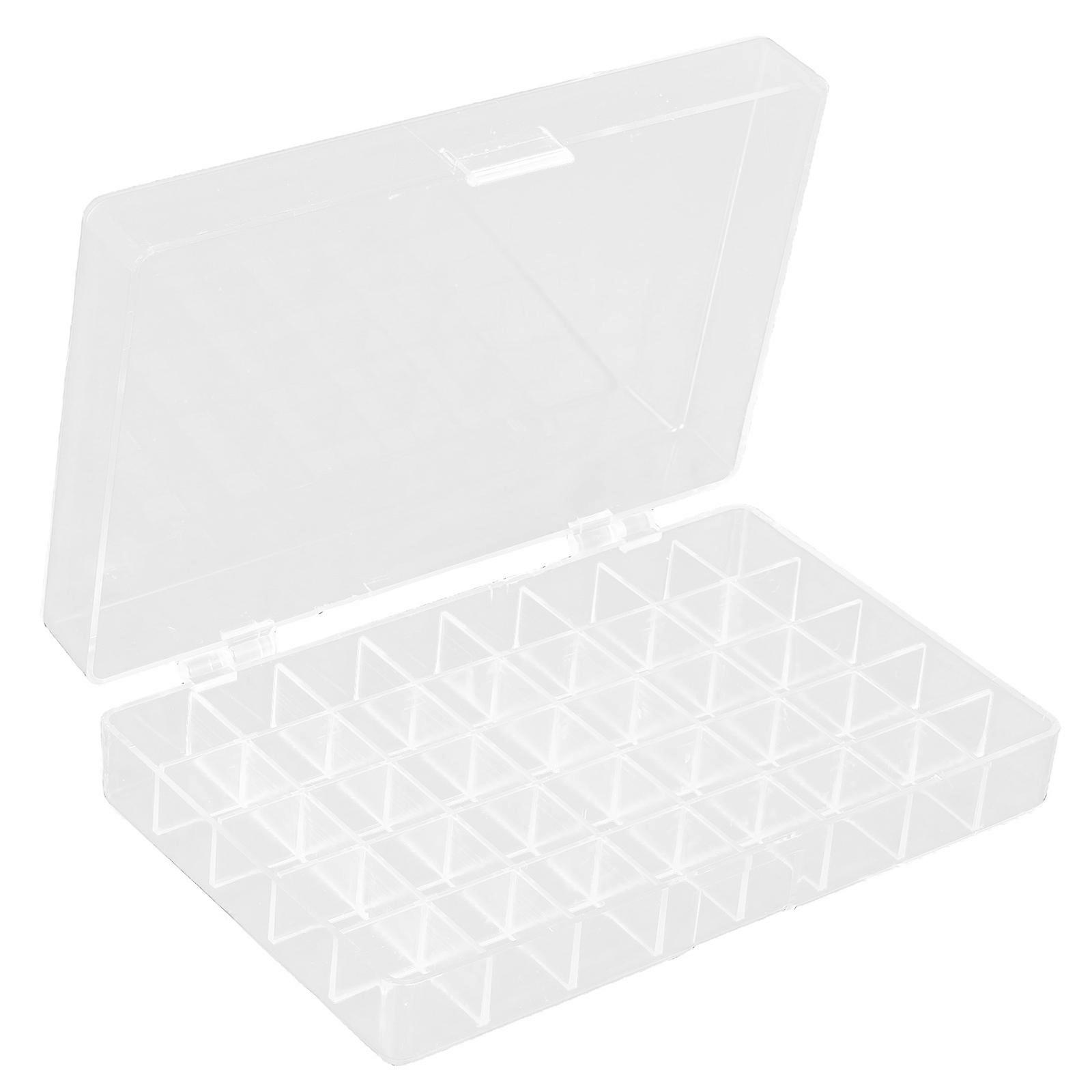 Desktop Stationery Storage Box Acrylic Organizer for Storage Use 5Pcs