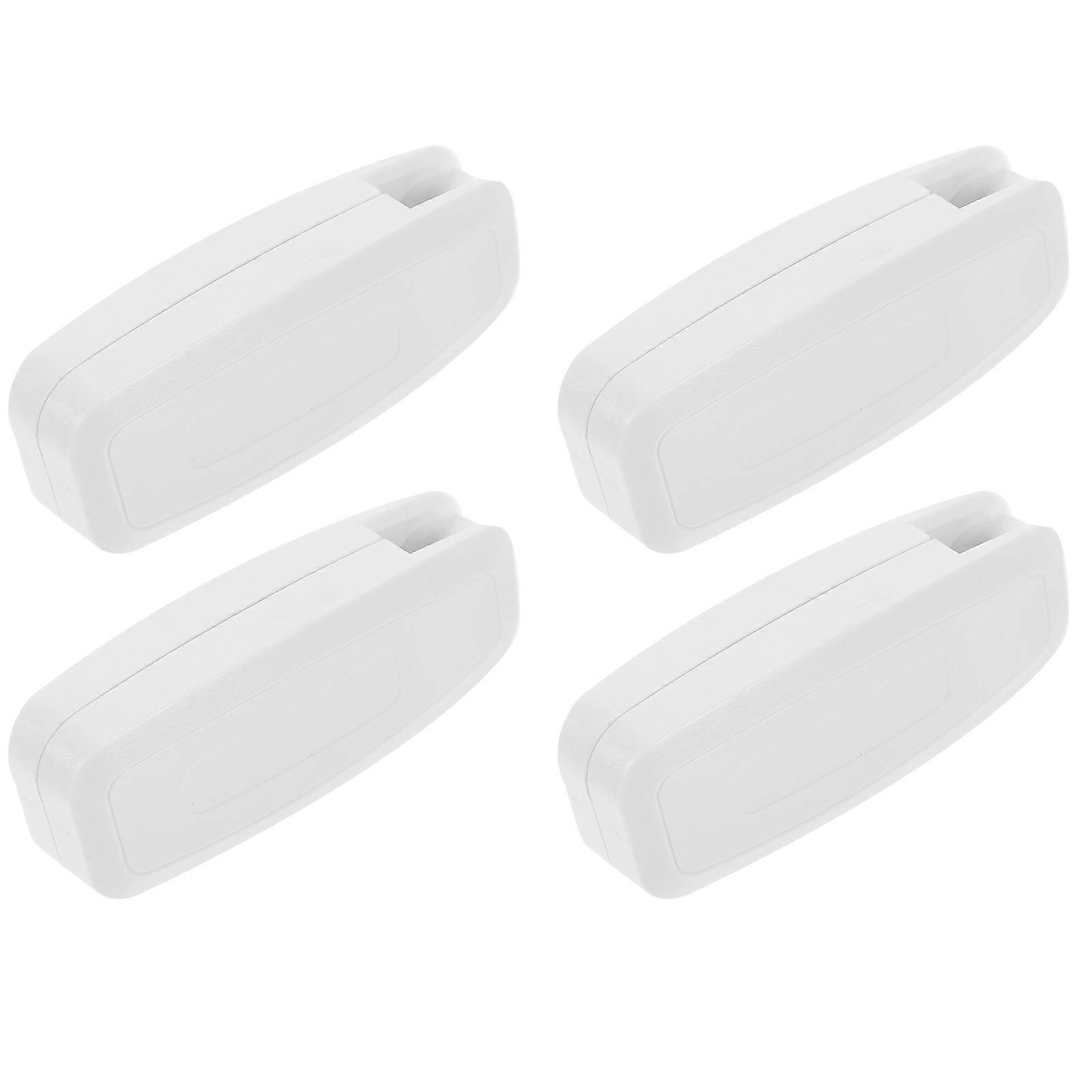 Plastic Cord Holder 12Pcs White Blind Accessories Wear Resistant Stable Design For Window Decoration