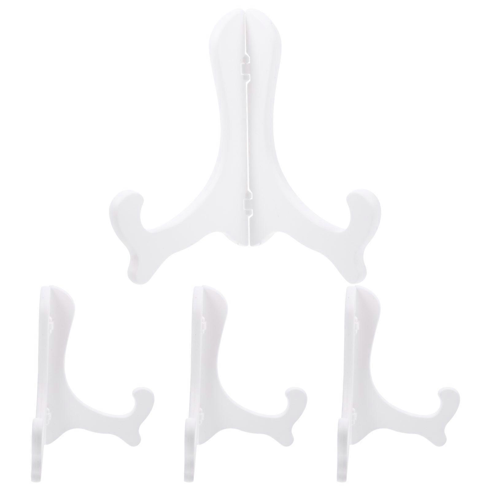 Plate Holder Stable Display Wedding Decorations 16.5X15.5X10.5CM Elegant Appearance 4Pcs