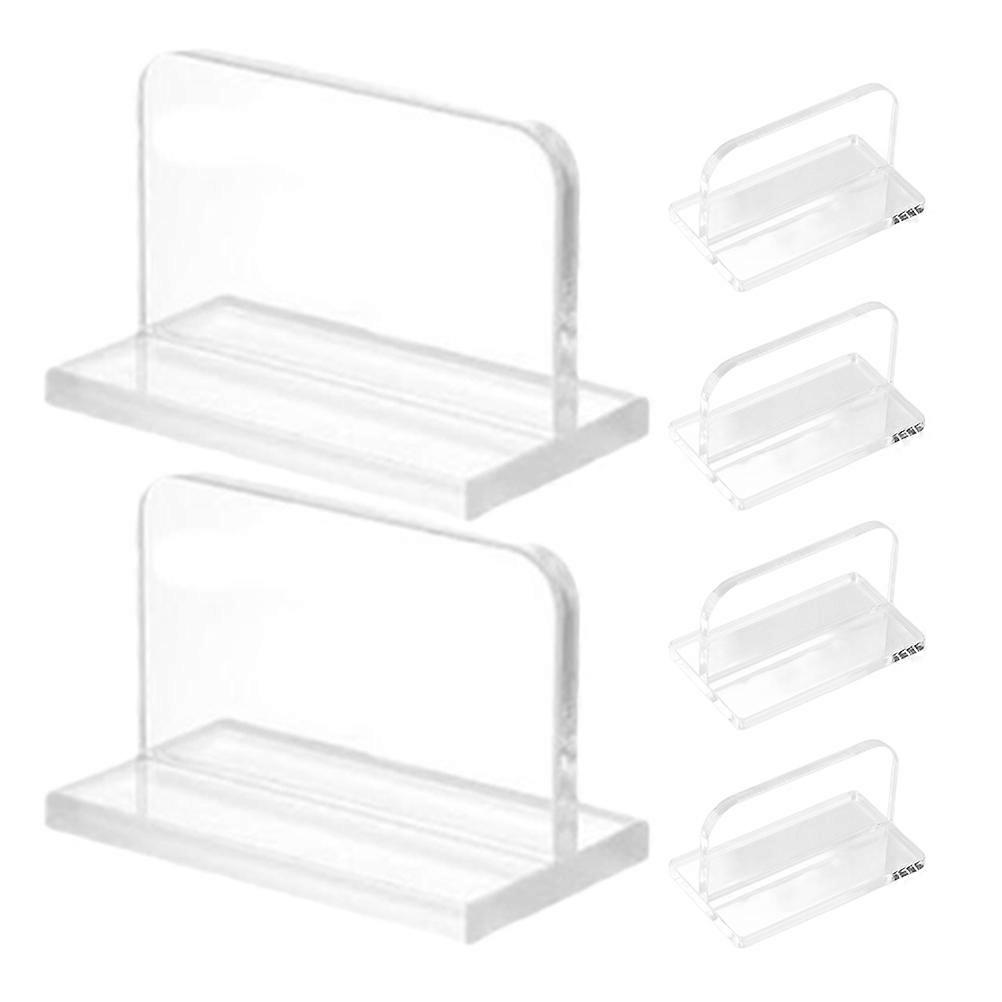 Transparent Acrylic Fish Tank Lid Handles for Secure Grip 24Pcs Set