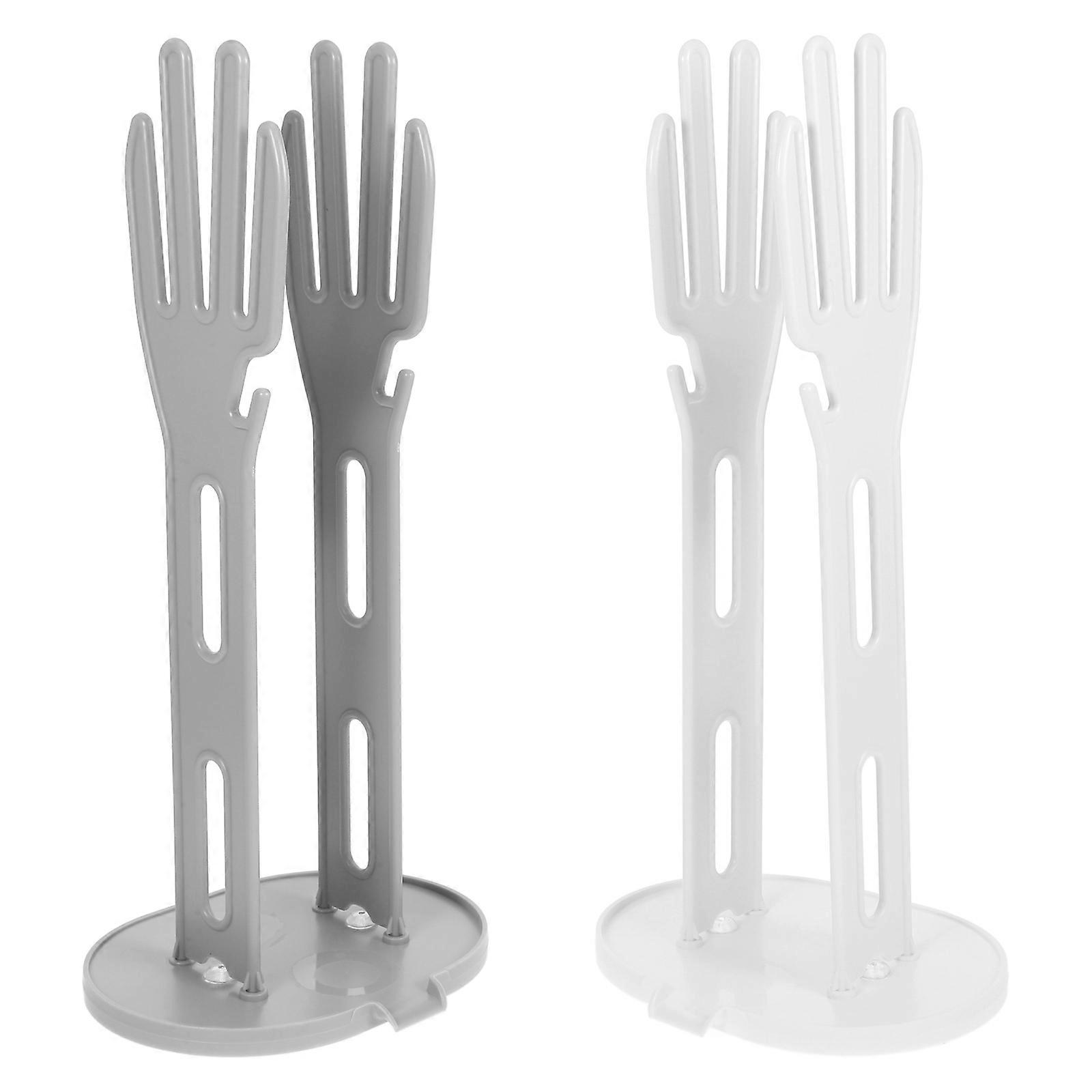 6Pcs Kitchen Glove Drying Stand for Multi-Use Glove and Towel Storage