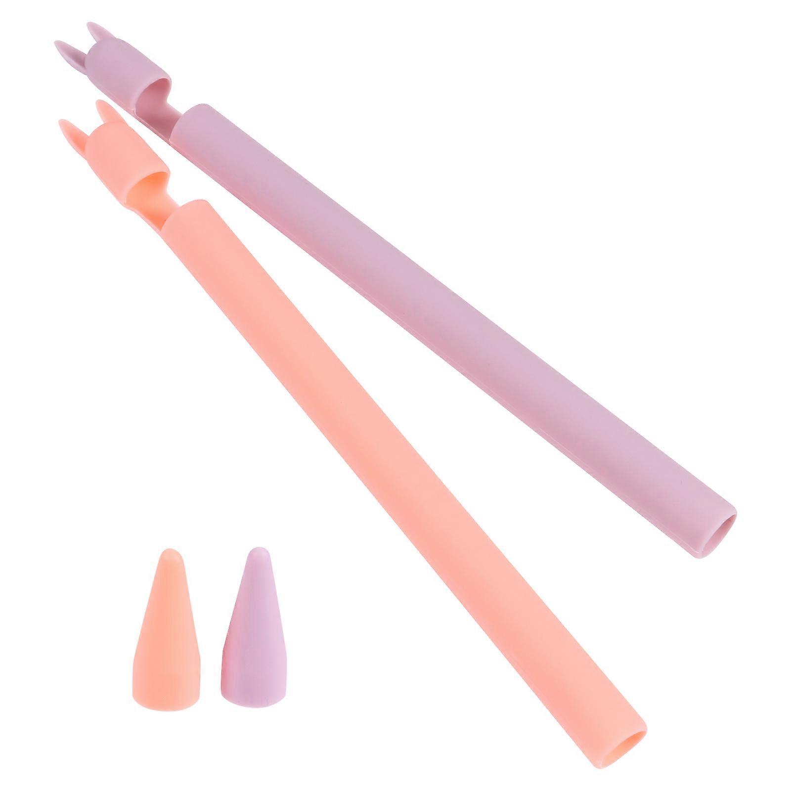 Stylus Pen Protector Pencil Sleeve for Protection 4Pcs Assorted Colors