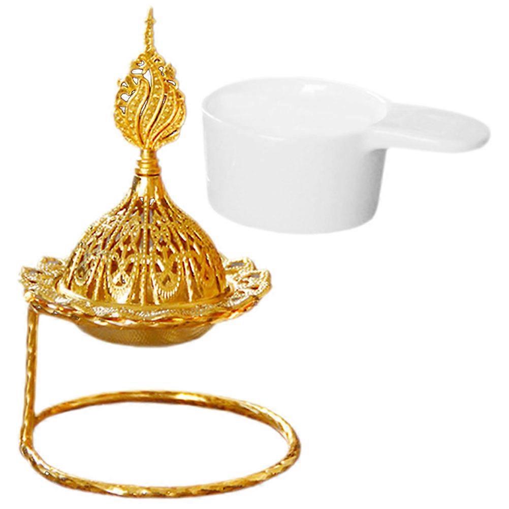 Tealight Candle Holder Decorative Use Round Shape 11.8x8cm 1Pack