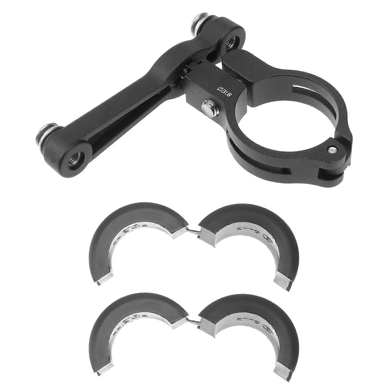 Rotation Adjustable Water Bottle Mounting Bracket For Road Cycling In Black 1Pcs