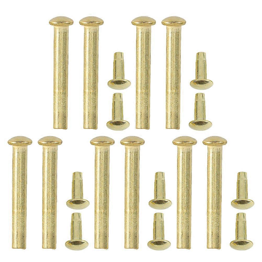 Rivets And Fasteners Folding Fan Repair Kit Enhance Durability Maintenance For Handicraft Enthusiasts 10Sets