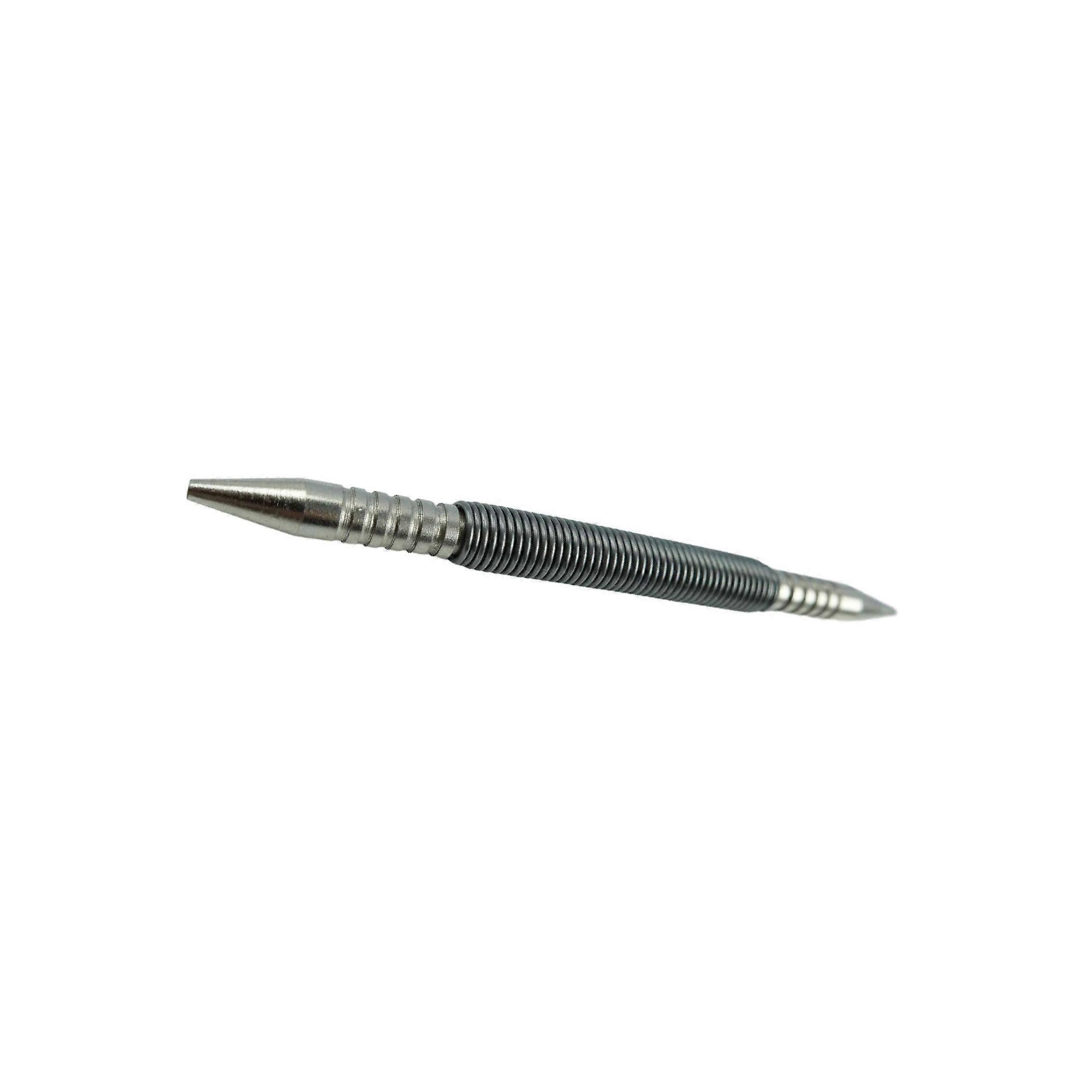 Hammerless Center Punch Spring Loaded Double Ended for Door Pin Remove Large