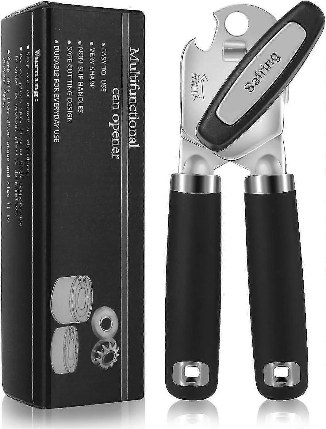 2025 Latest Model  Can Opener Manual, Heavy Duty Handheld Strong Can Opener with