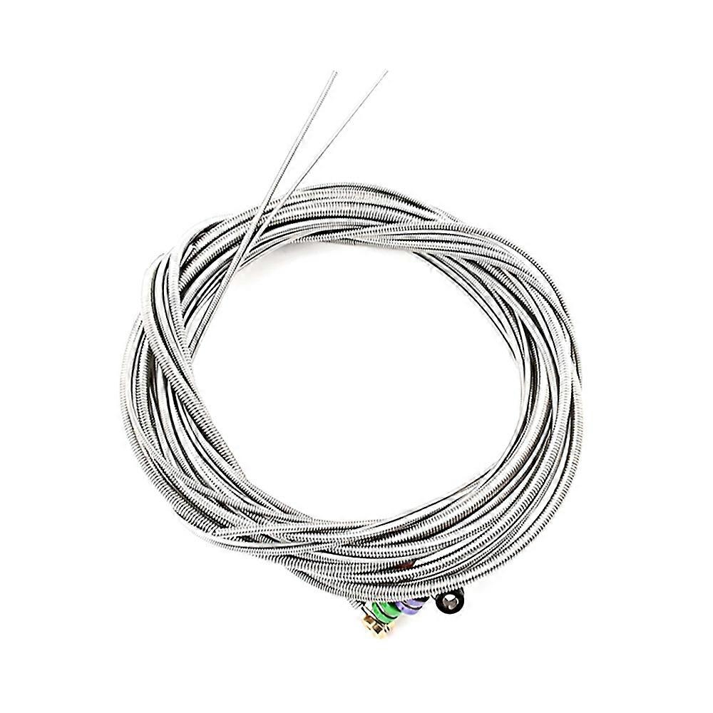 Set of 5 Pcs Stainless Steel Strings with Color Ball Ends for 5 String Electric Bass Guitar Replacem