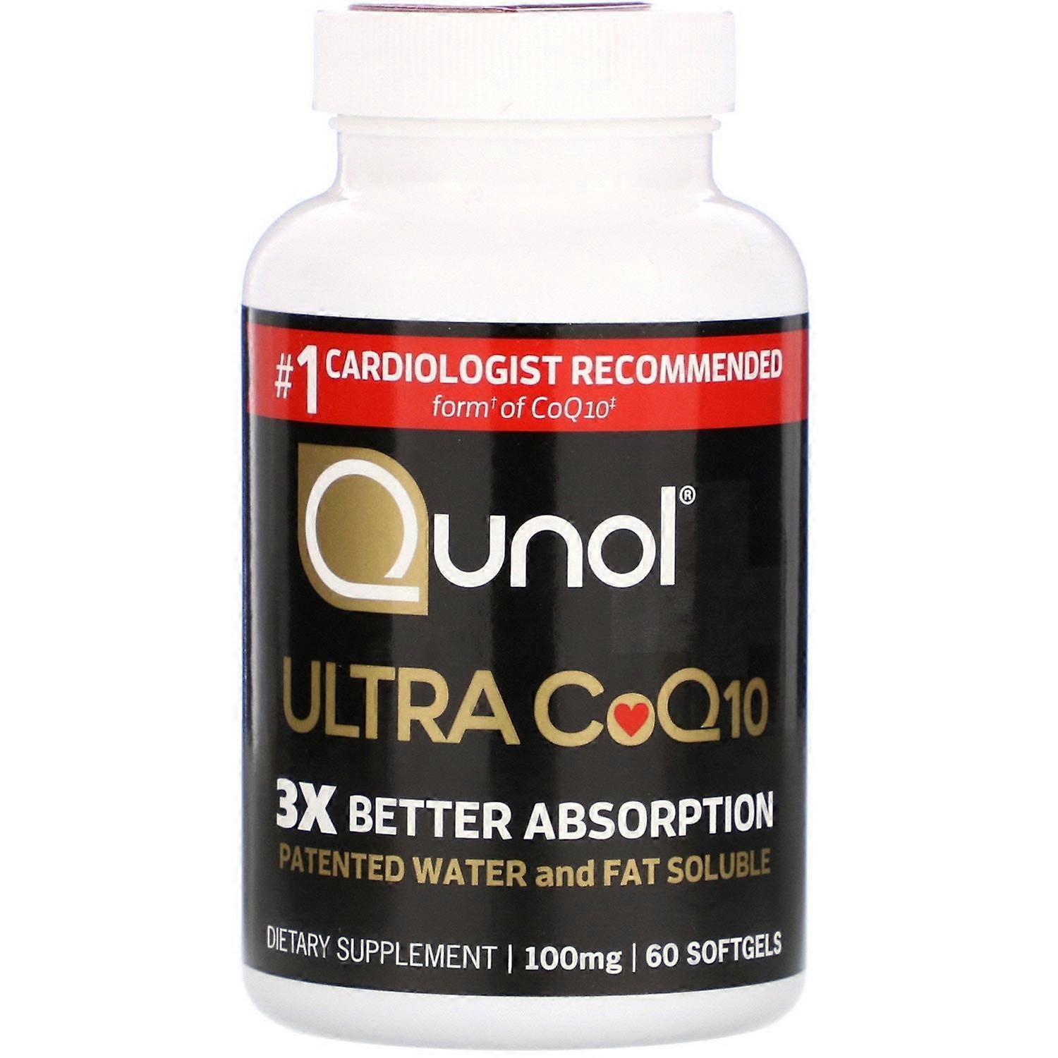 Qunol, Ultra CoQ10, 60 softgels