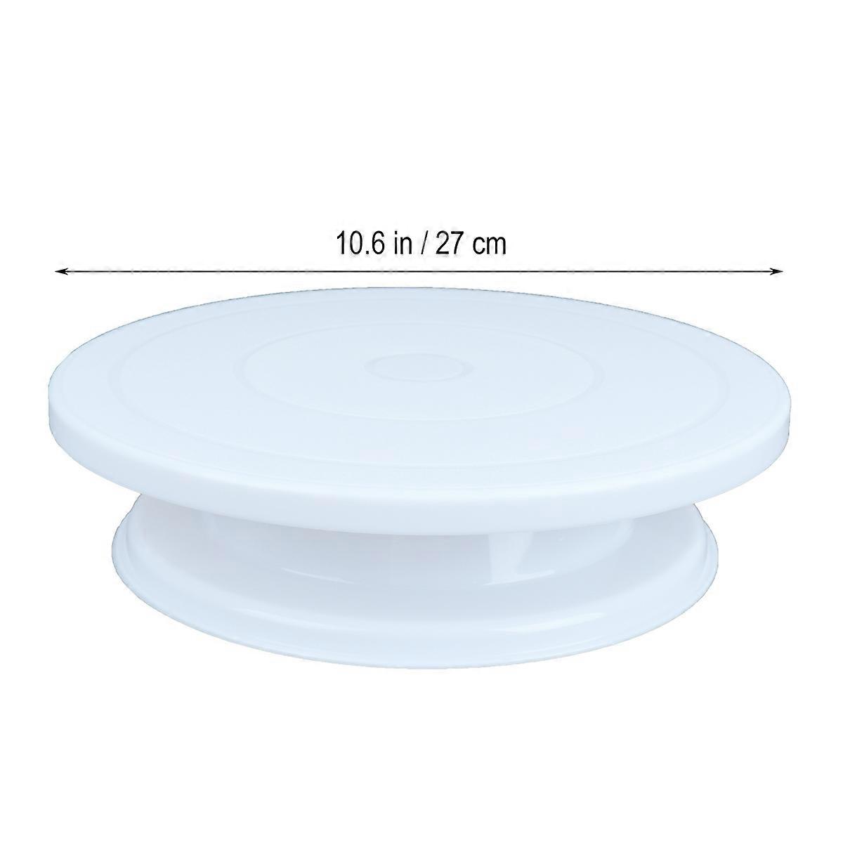 Rotating Cake Stand Manual Operation for Cake Decoration 2Pcs Tool