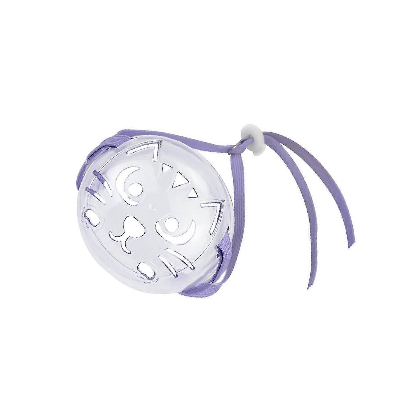 Cat Muzzle Set Mesh Breathable Cat Muzzle Comfortable Safety Pet Muzzle