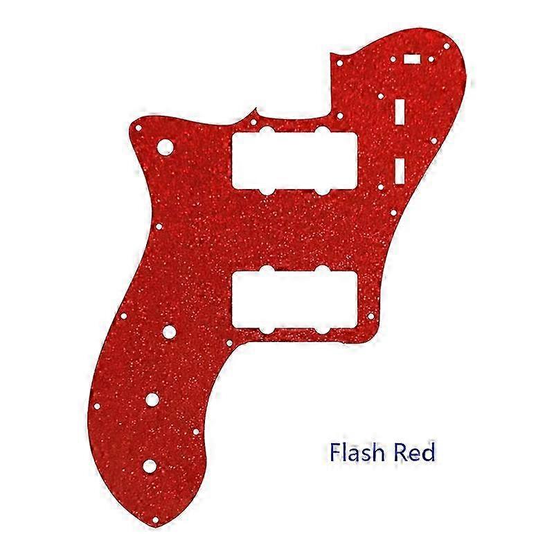 Custom Guitar Parts - For US FD US FD 72 Tele Deluxe JM Reissue Guitar Pickguard With Jazzmaster Layout Many Colors 26s