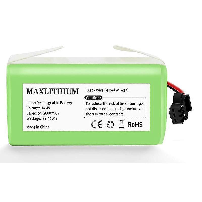 14.4V 2600mAh Battery for Eufy RoboVac G10 G20 G30 G35, Ecovacs Deebot N79 N79S, Tesvor X500