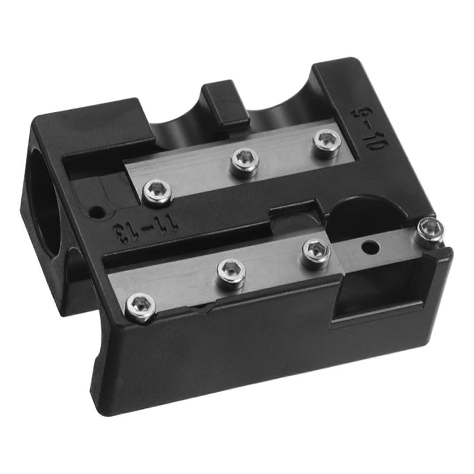 Billiard Cue Tip Repair Tool 12-in-1 Portable Kit for Pool Cue Maintenance 2Pcs