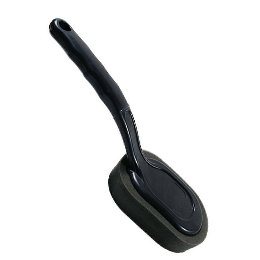 Ergonomic Handheld Tire Shine Applicator Brush Effortless Cleaning and Waxing Sponge Brush for Detailing and Maintaining