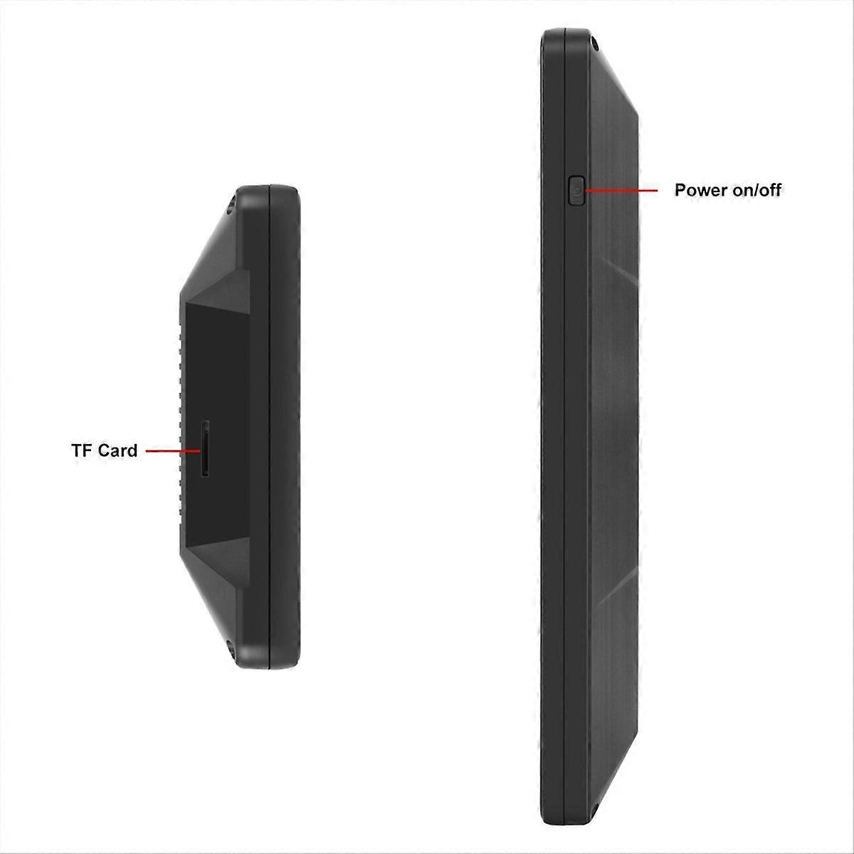 Rearview Mirror Touch Screen 2 Channel DVR IP68 Recorder Right