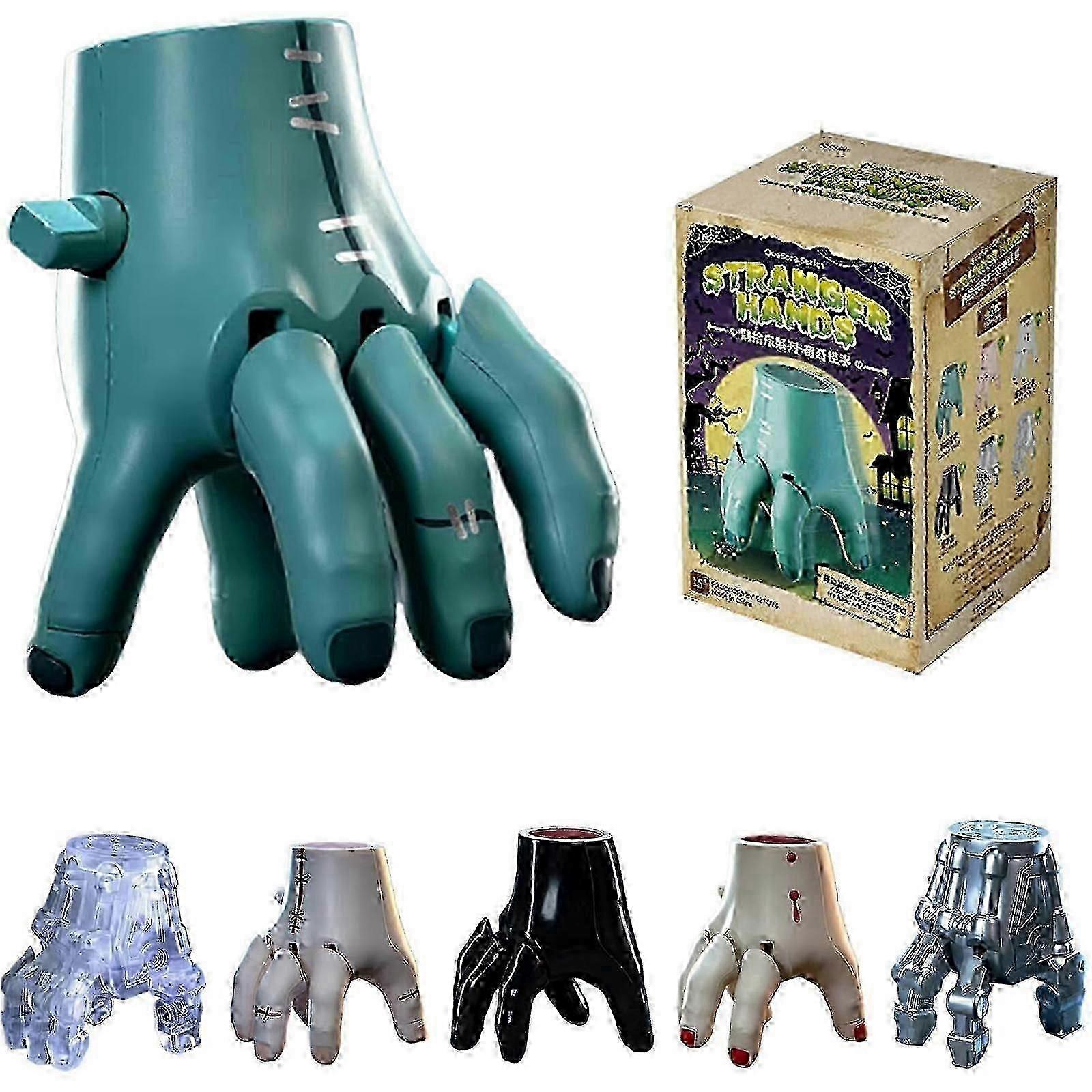 2025 Advent calendar Random Halloween Moveable Clockwork Stranger Hands Blind Box Action Figure Toy,Promotion