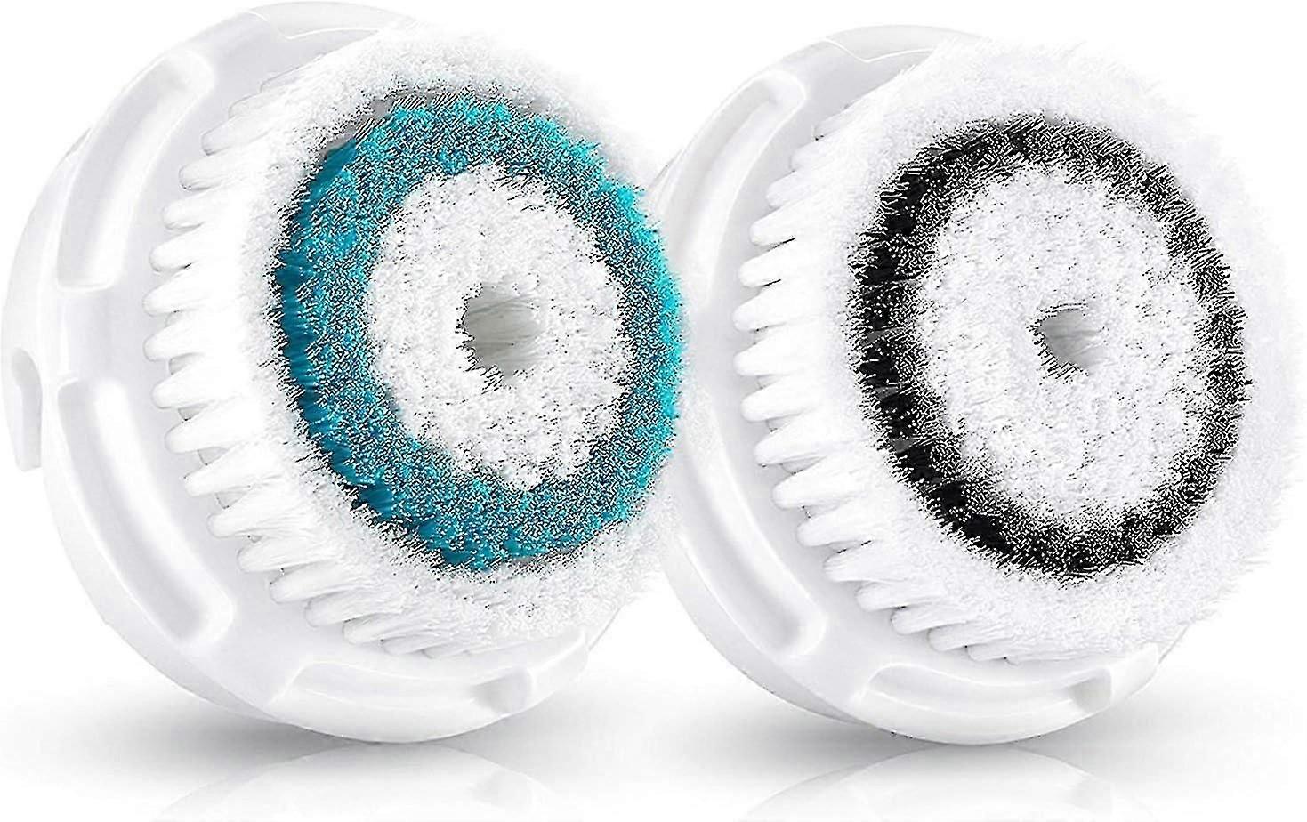 Compatible Replacement Brush Heads for Deep Pore & Sensitive Skin. Designed for Mia, Mia2, Mia3/Aria, Smart Profile, Alpha Fit and Radiance Facial Cl