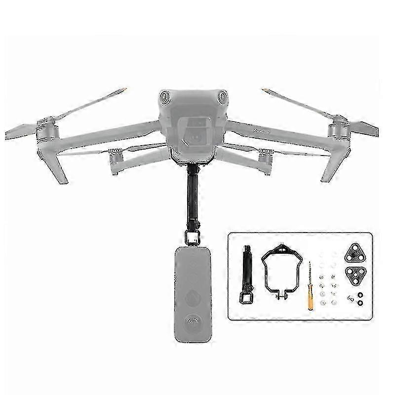 Easy To Use 360 Vr Panoramic Camera Mount Stabilizer For Dji Mavic 3 Drone 25-26