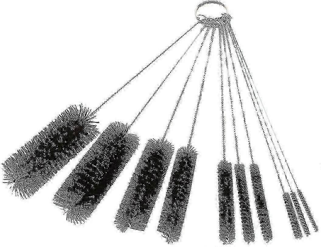 Kettle Spout Brush Set, Black - Pipe Cleaners for Teapot Nozzle