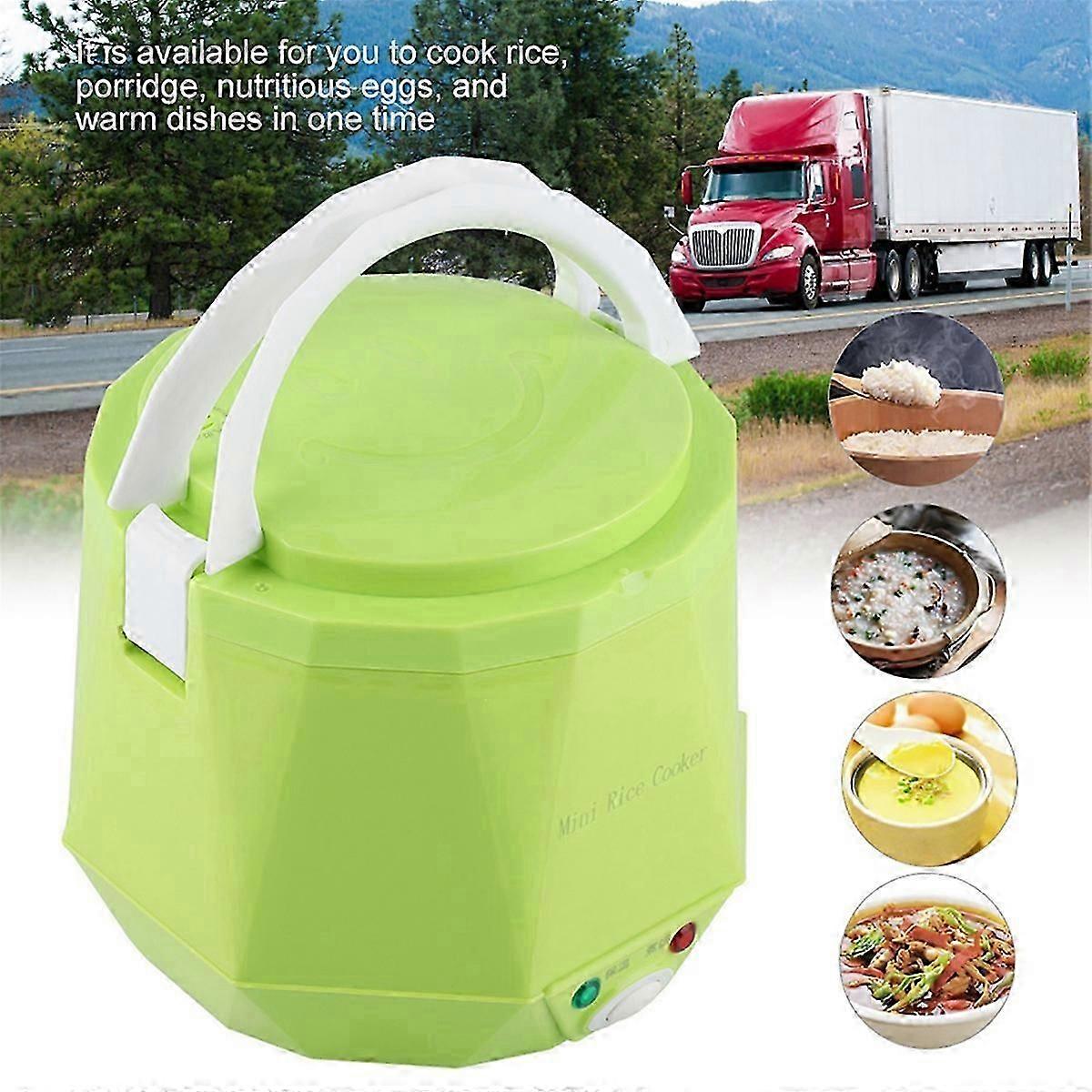Traveling Rice Cooker 12v Multi-Function Car Rice Cooker Car and Home Dual-Use Self-Driving Tour