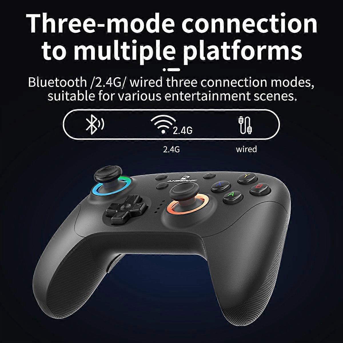 ANBERNIC RGP01 Gamepad Controller til PC Android IOS Steam Sort