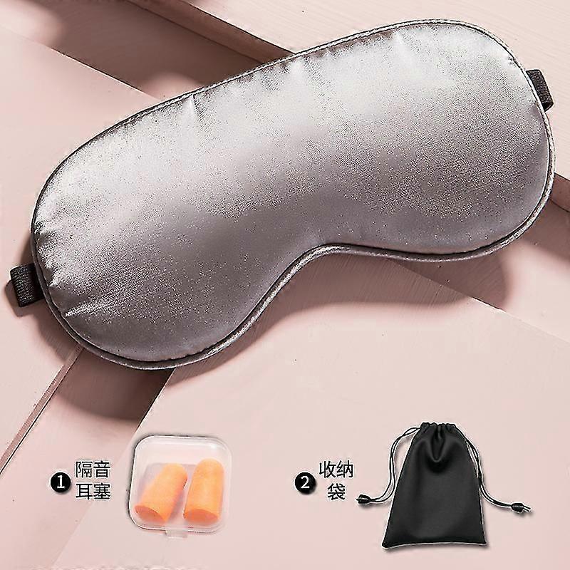 Μεταξωτά γυαλιά σκίαση ύπνου, αναπνεύσιμα, ανακουφίζουν από την κόπωση των ματιών, συμπίεση πάγου, ύπνος