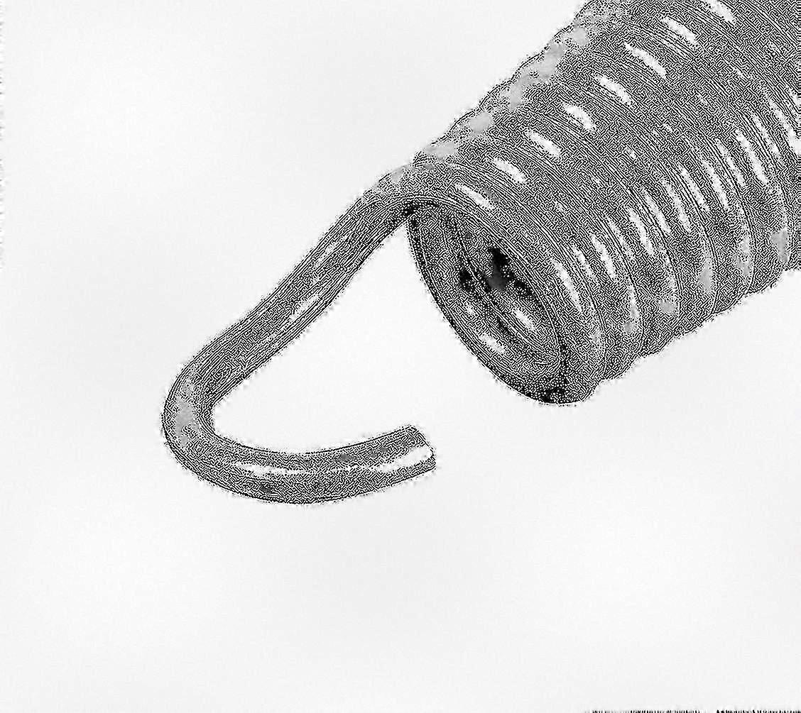 Set of 15 Heavy-Duty Galvanized Trampoline Replacement Springs, Available in Various Sizes for Compatibility with Certain Brands