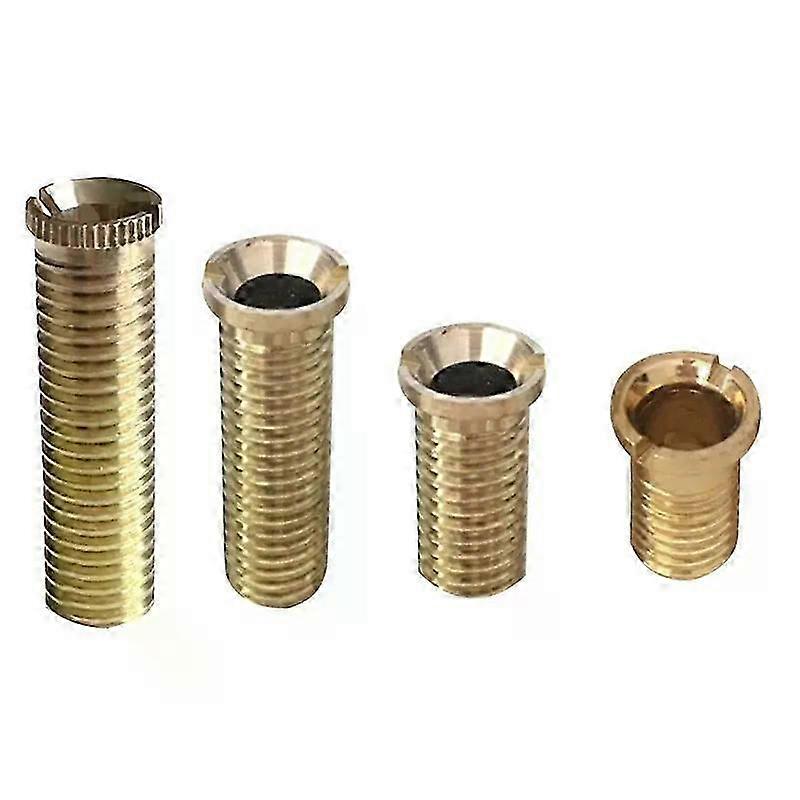 Threaded screw connector for wash basin strainer plug