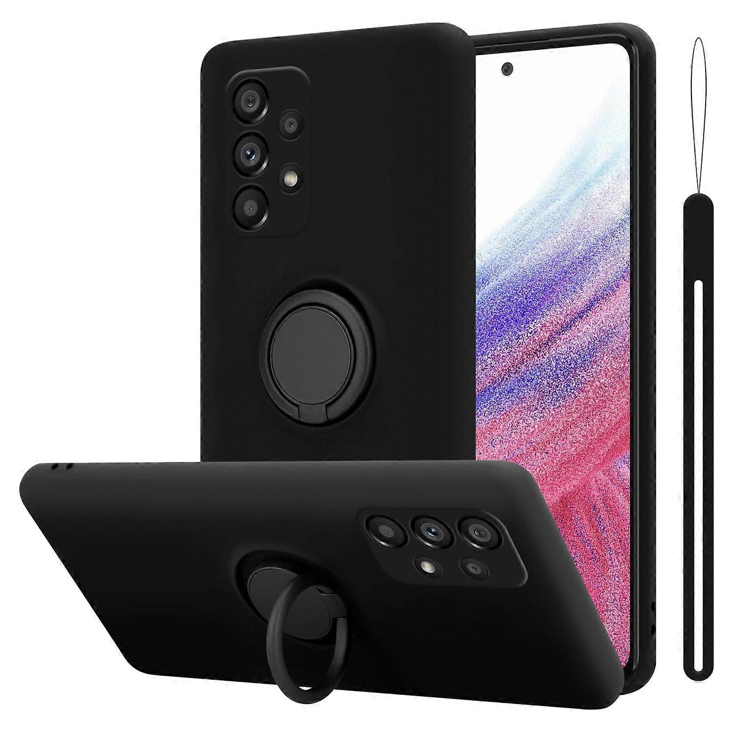 Samsung Galaxy A53 5G Προστατευτική Θήκη TPU - Liquid Design με Δαχτυλίδι