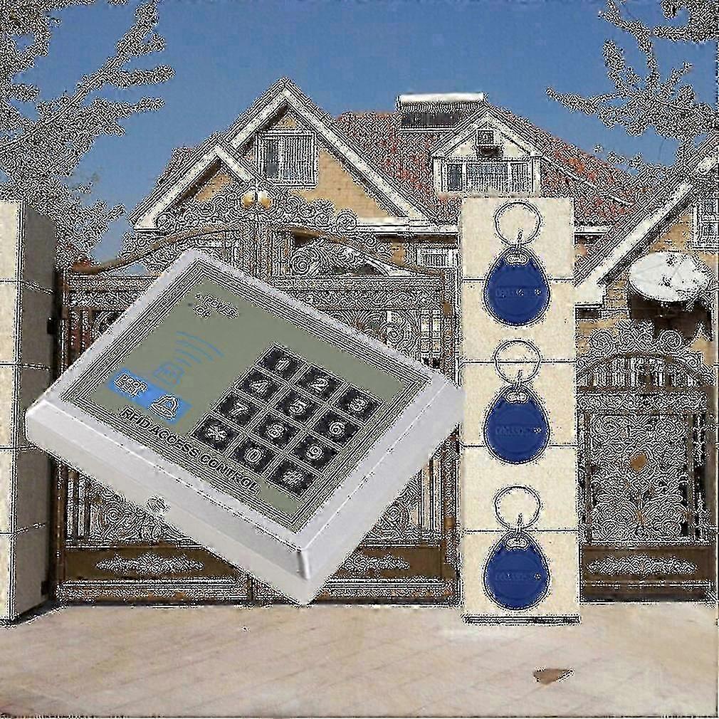 Electronic Rfid Proximity Entry Door Lock Access Control System + 10 Key Fobs