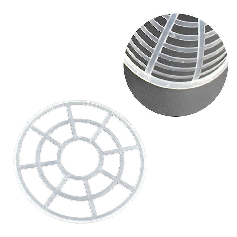 Plastic Underskirt Hoop for Skirt Supporting 12Sets Doll Pannier White