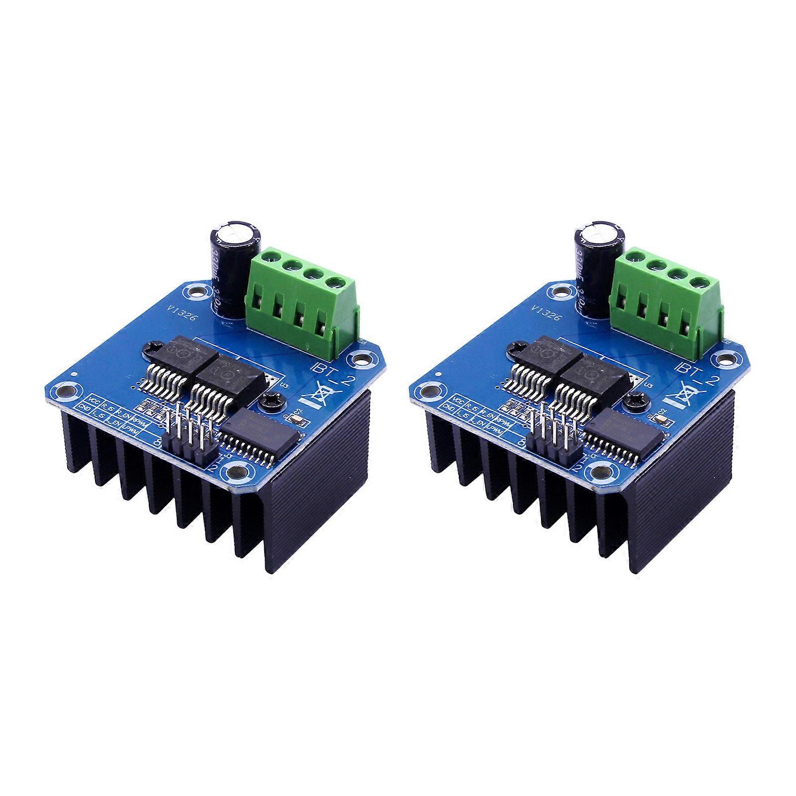 Intelligent 43A Automotive Motor Driver Featuring Reverse Polarity and Semiconductor Cooling Multicolor