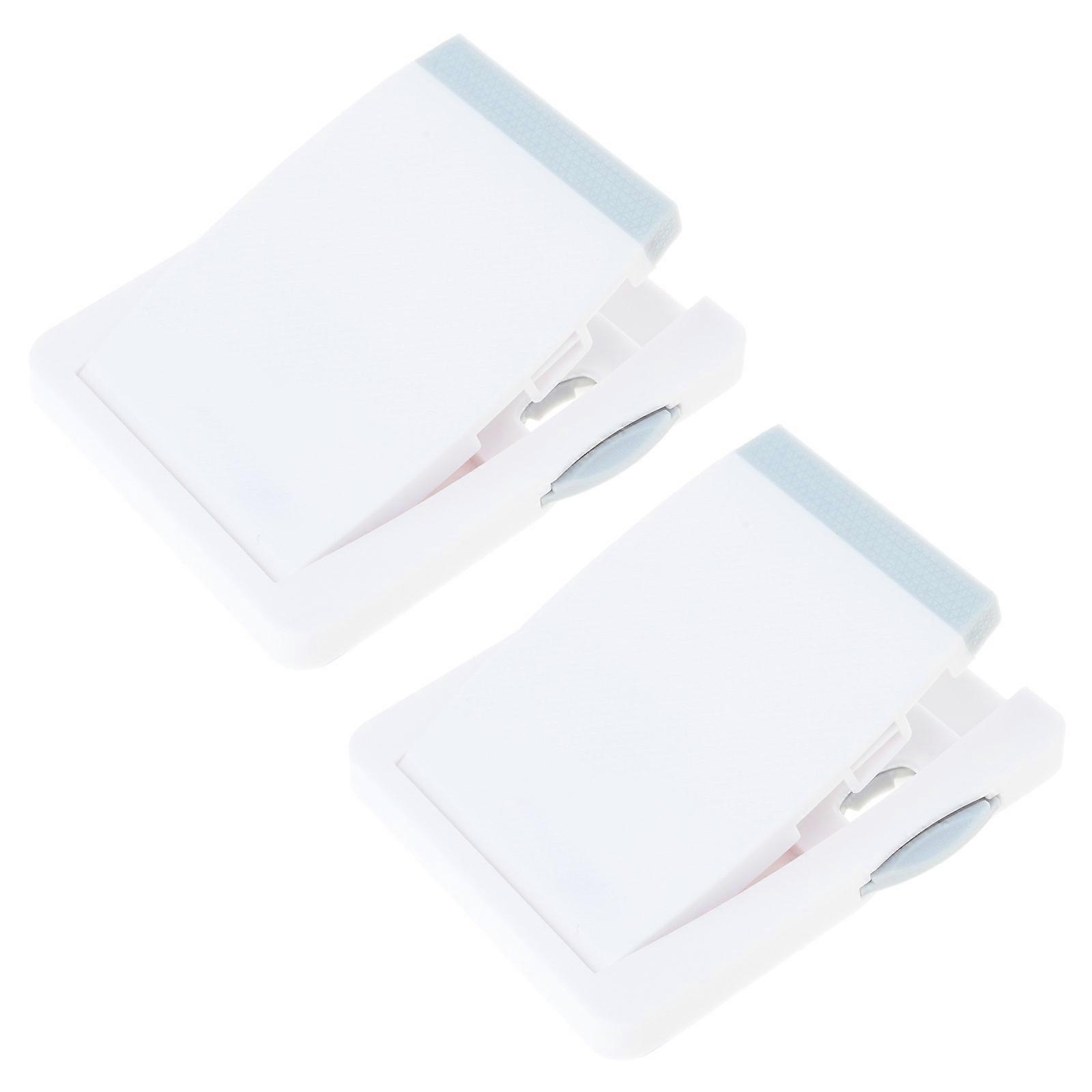 2Pcs Sliding Glass Door Lock Limiters Security Protections Window Lock Safety Buckles for Sliding Door Easy to Install Multicolor