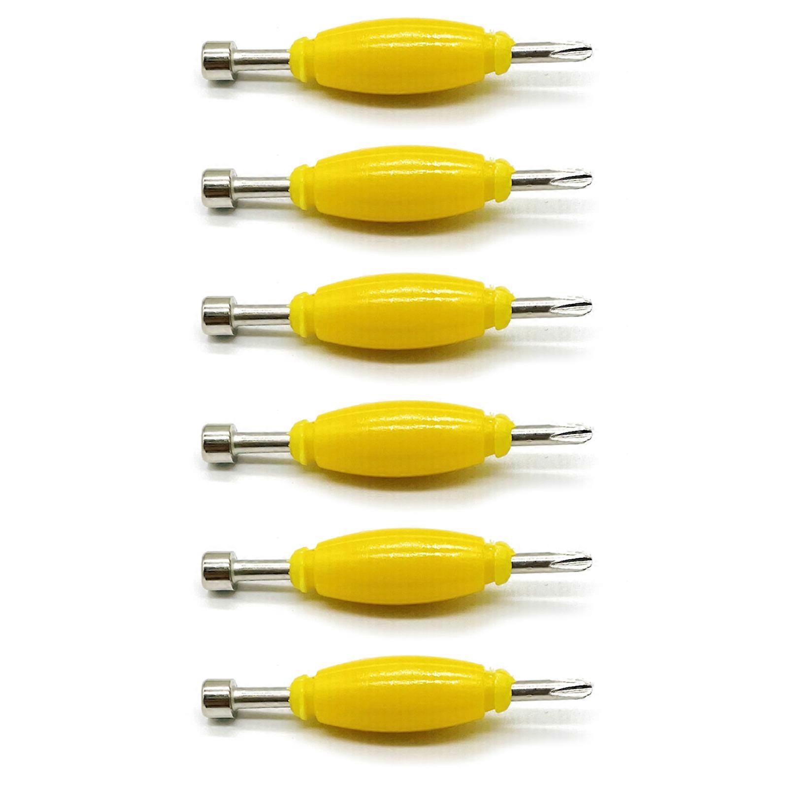 Portable Double Tip Fingerboard Maintenance Tool Skateboard Hardware Repair Tool Fingerboard Nut Driver Easy to Use Multicolor