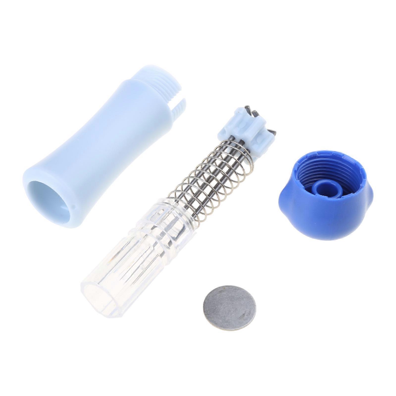 Useful Poking Felting Needles Kit Comfortable Handle Holder with 7 Felting Needles Felted Animal Needle Felting Supplies Multicolor