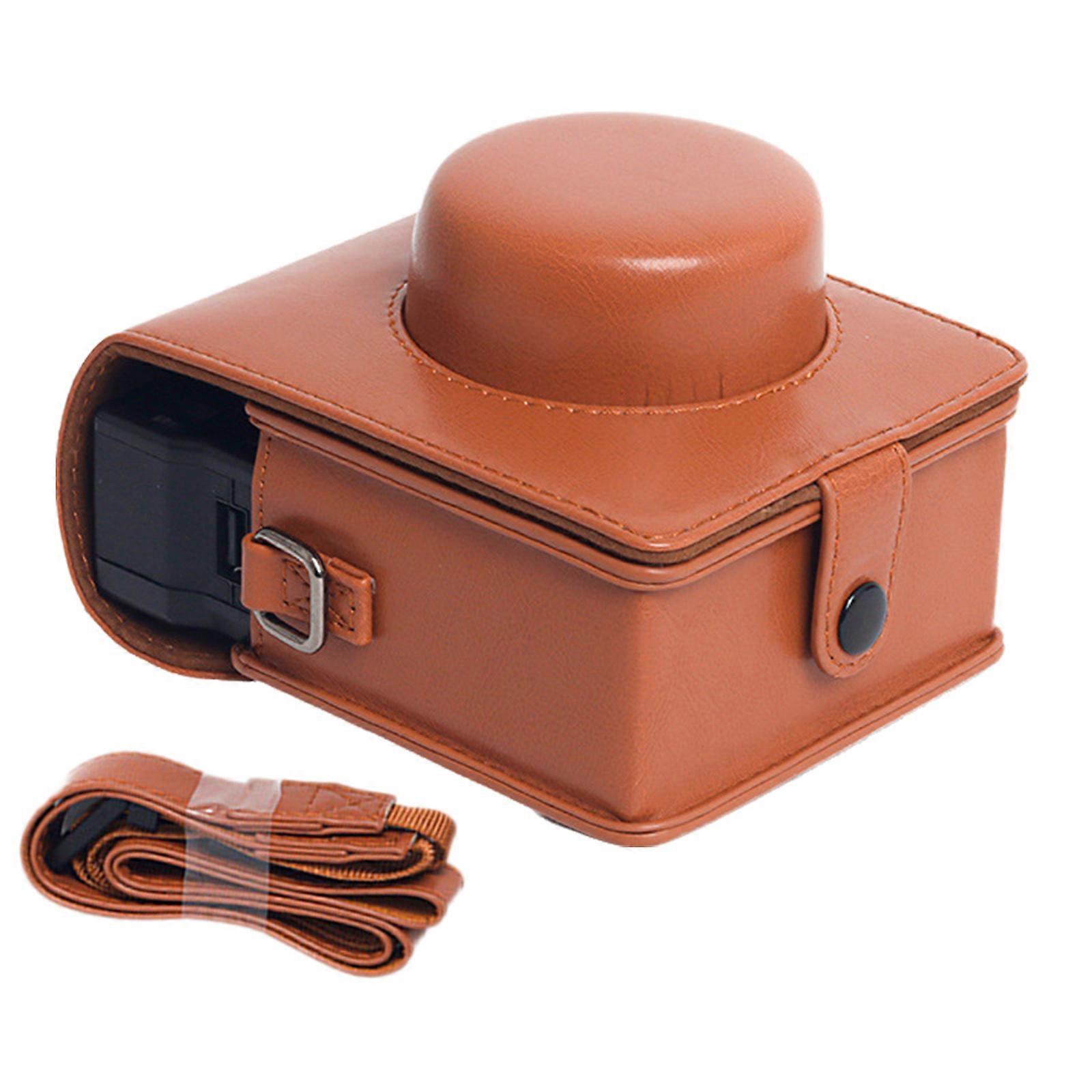 Classical Design Camera Cover for Automat Camera Case Ensuring Full Protections with Convenient Crossbody Carrying Multicolor