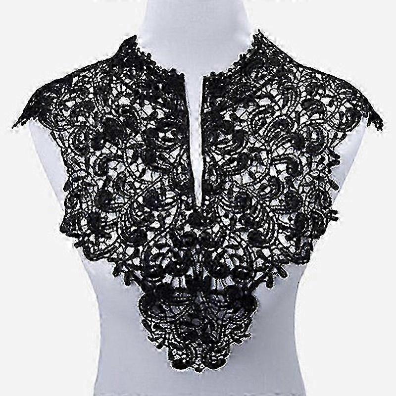 w Applique Lace Fabric with Craft Embellishments