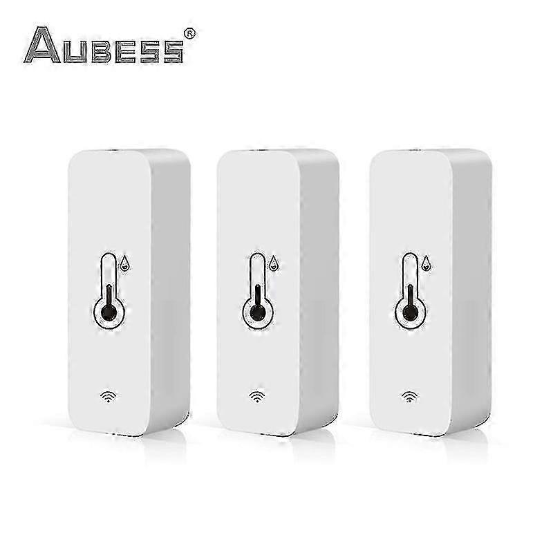 Tuya Wifi Temperature Humidity Sensor Smart Home Meter Indoor Hygrometer Thermometer