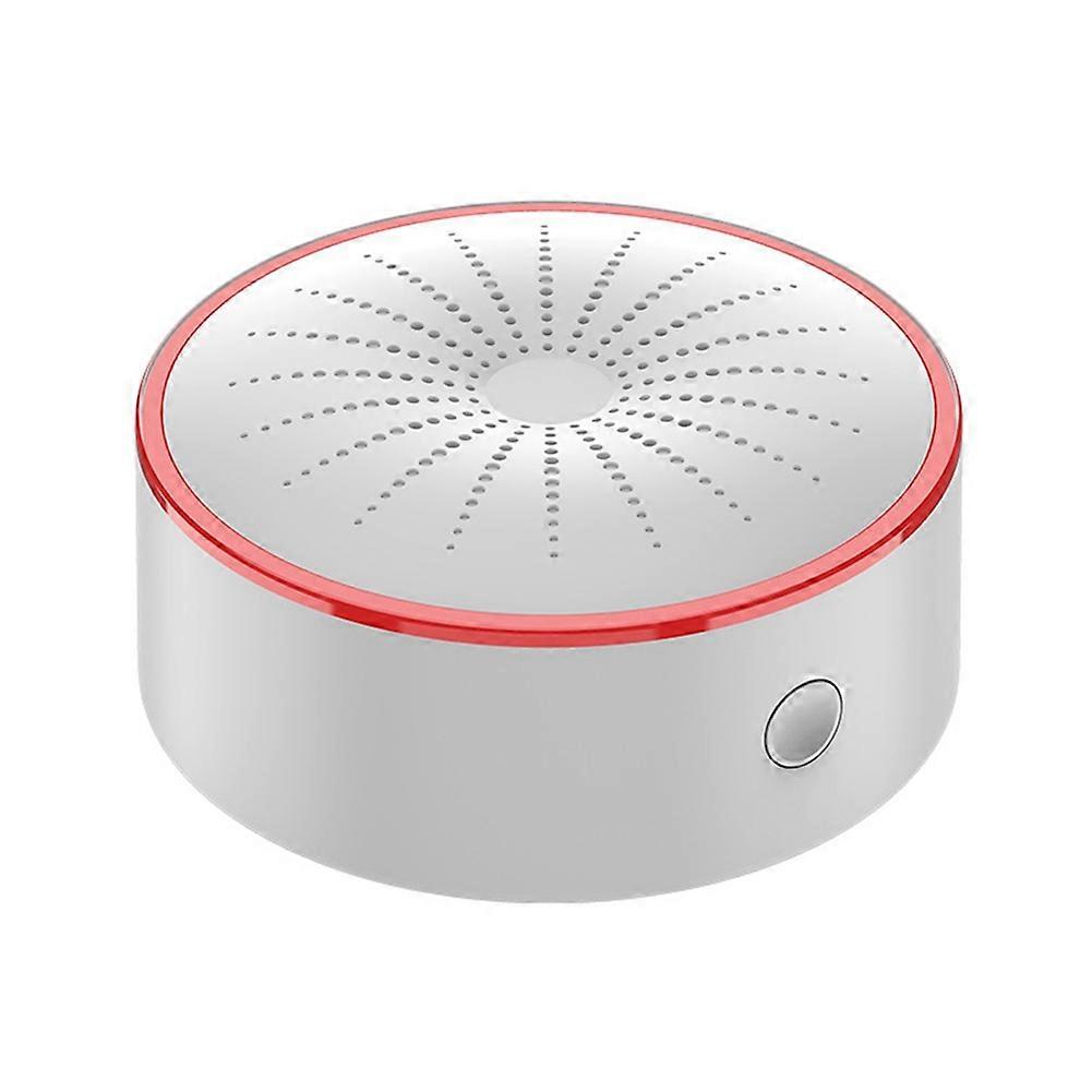 Tuya Smart Home Wireless Alarm System Sound and Light Alarm Sensor Detector Intelligent USB Powered Sensor Zigbee