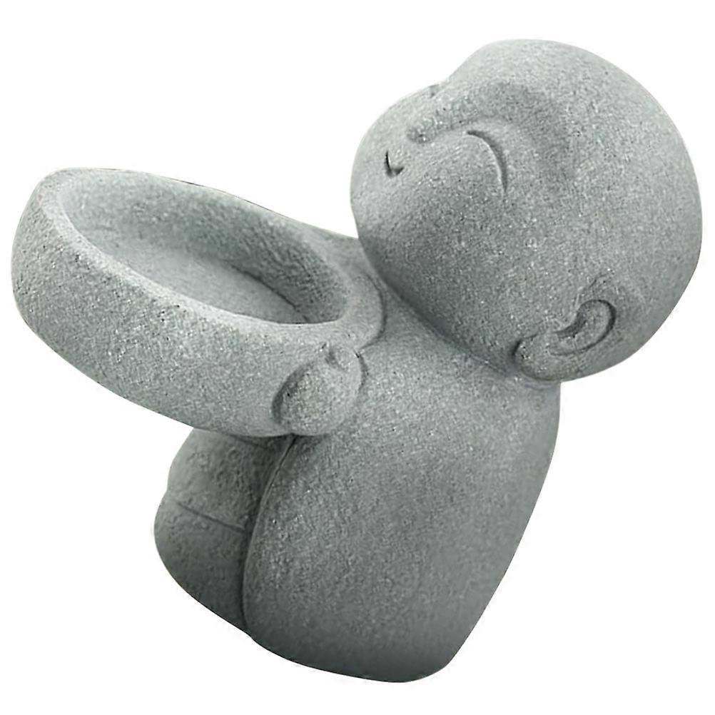 Tabletop Buddha Tealight Holder Decorative Resin Candle Stand