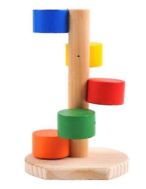 Stege leksak för gnagare hamster trä